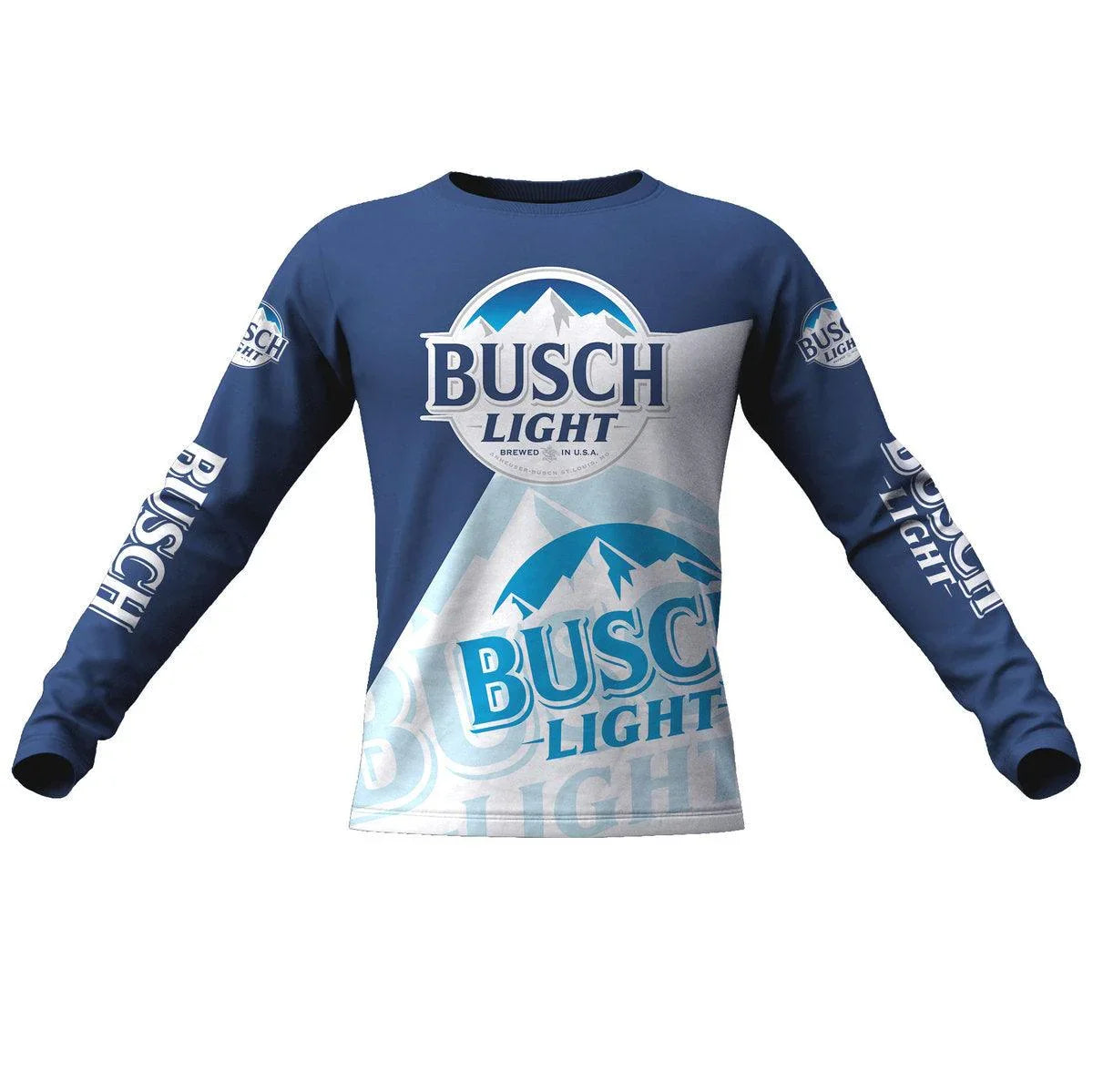Busch Light Beer Sweatshirt | Busch Light Sweater | AOP Sweater