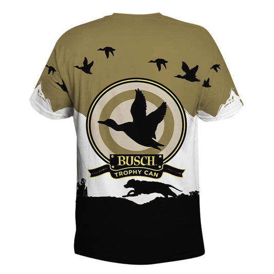 Busch Trophy Can Seagull T-Shirt