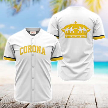 Corona Extra White Jersey Shirt - VinoVogue.com