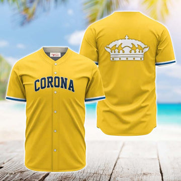 Corona Extra Yellow Basic Jersey Shirt - VinoVogue.com