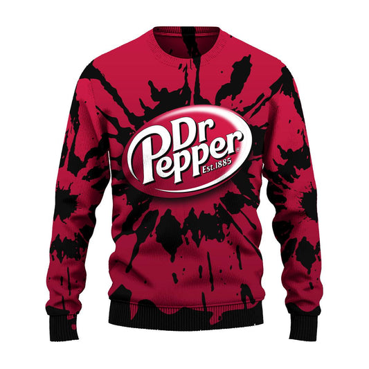 Dr Pepper Tie Dye Sweatshirt