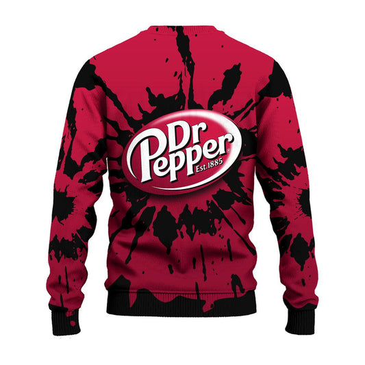 Dr Pepper Tie Dye Sweatshirt