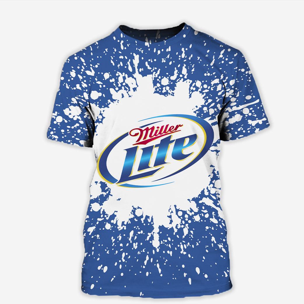 miller lite tie dye sweatshirt
