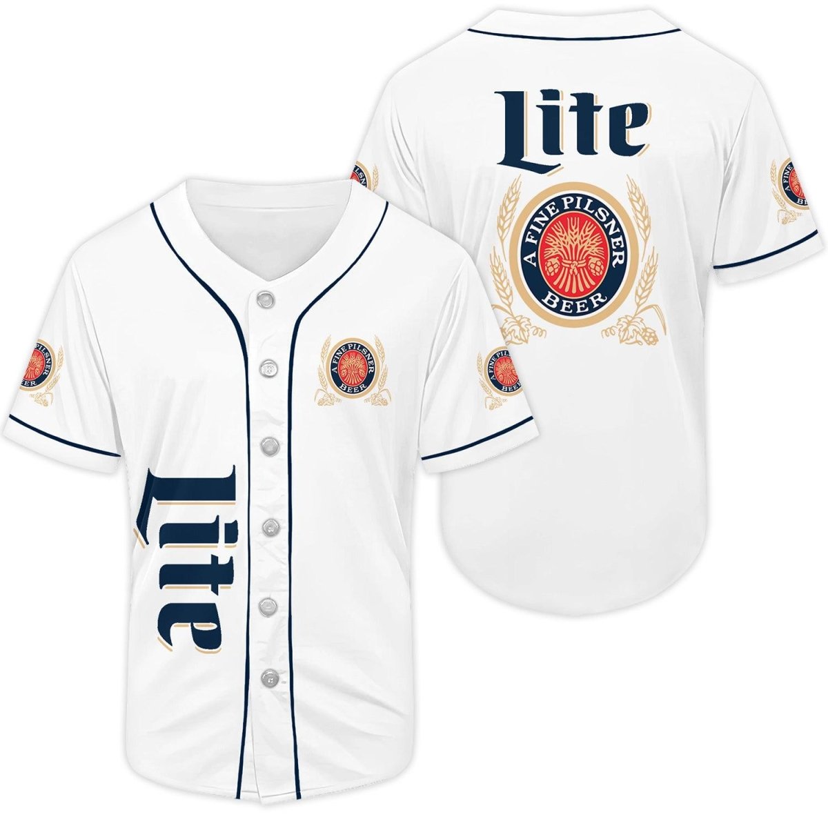 Miller Lite Baseball outlets Jersey