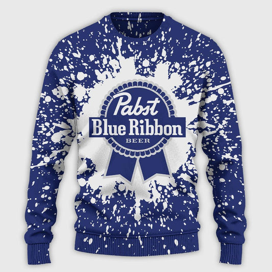 Pabst Blue Ribbon Tie Dye Sweatshirt