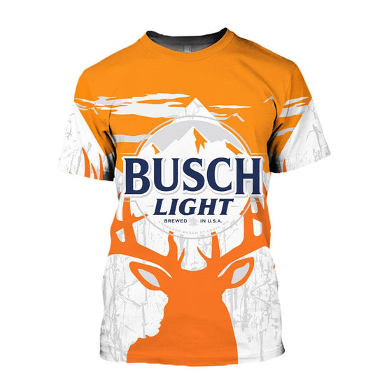 Personalize Busch Light Reindeer T-Shirt