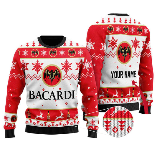 Personalized Bacardi Ugly Sweater