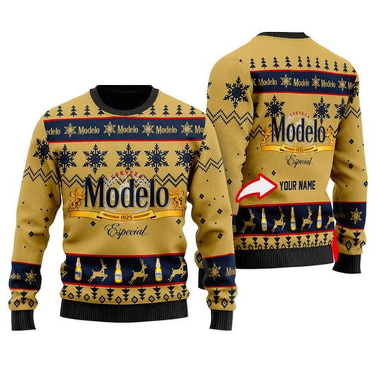 Personalized Modelo Especial Christmas Ugly Sweater