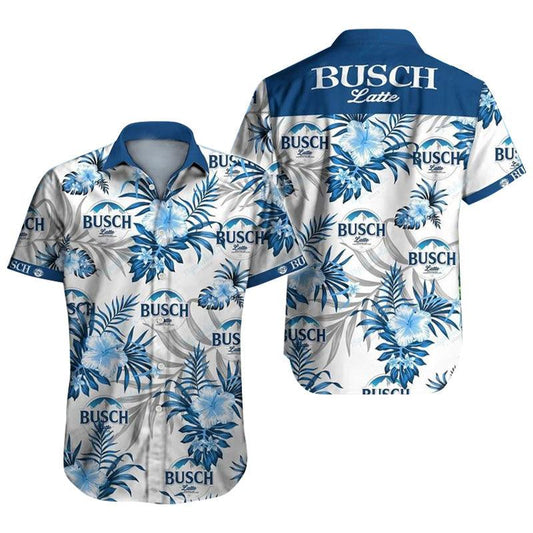 Tropical Busch Latte Button Shirt