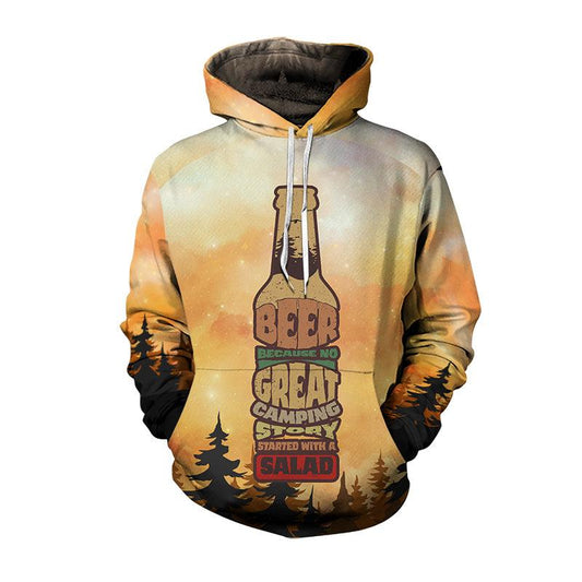 Great Camping Story Started With A Salad Hoodie - VinoVogue.com