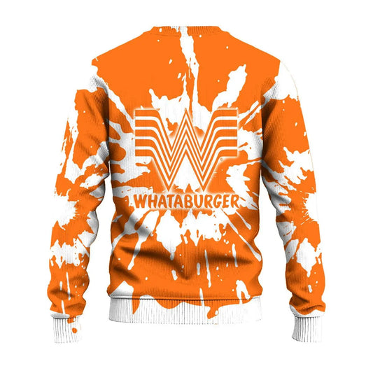 Whataburger Tie Dye Sweatshirt