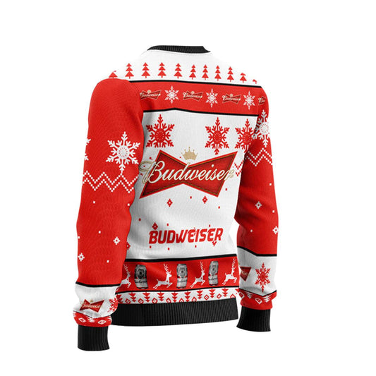 Xmas Budweiser Ugly Sweater