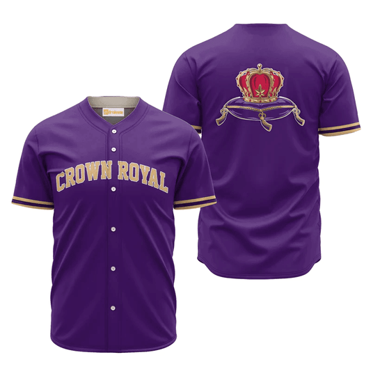 Crown Royal Purple Basic Jersey Shirt