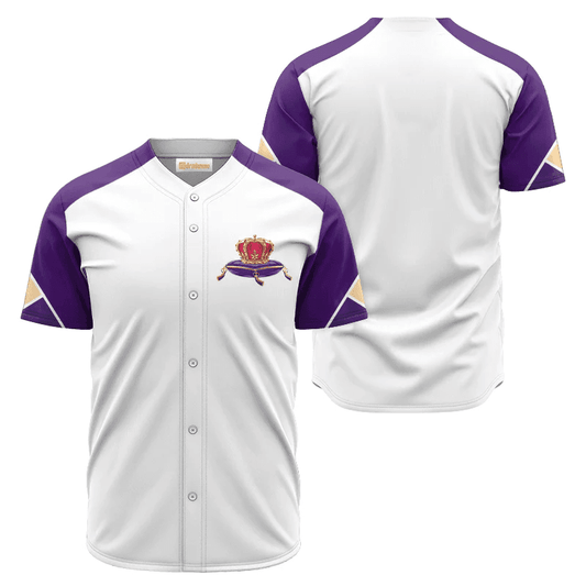Crown Royal White And Purple Jersey Shirt 1