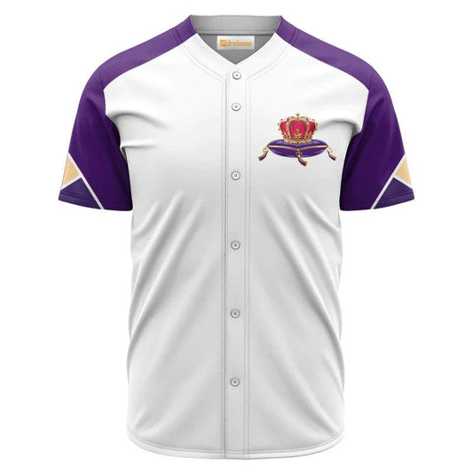 Crown Royal White And Purple Jersey Shirt
