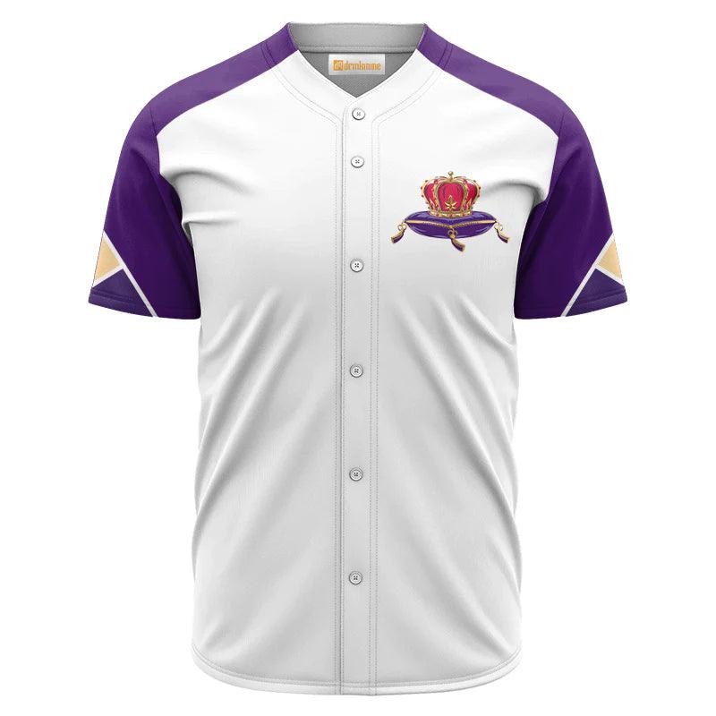 Crown Royal White And Purple Jersey Shirt