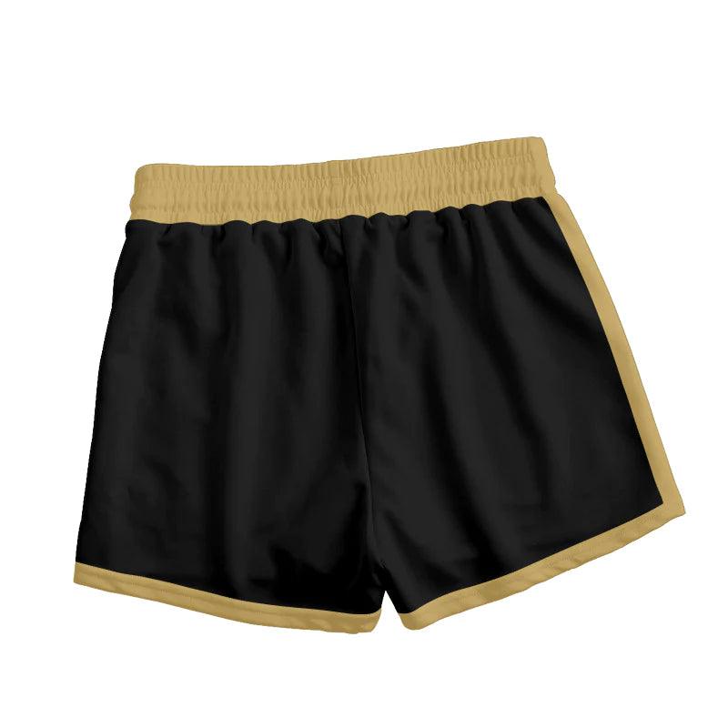 Guinness Black Basic Women's Casual Shorts - VinoVogue.com