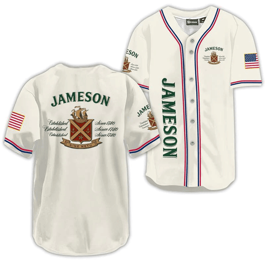 Jameson USA Flag Baseball Jersey