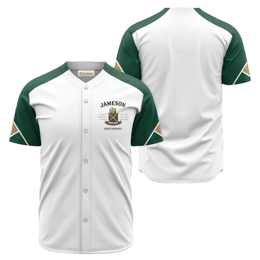 Jameson White And Green Jersey Shirt