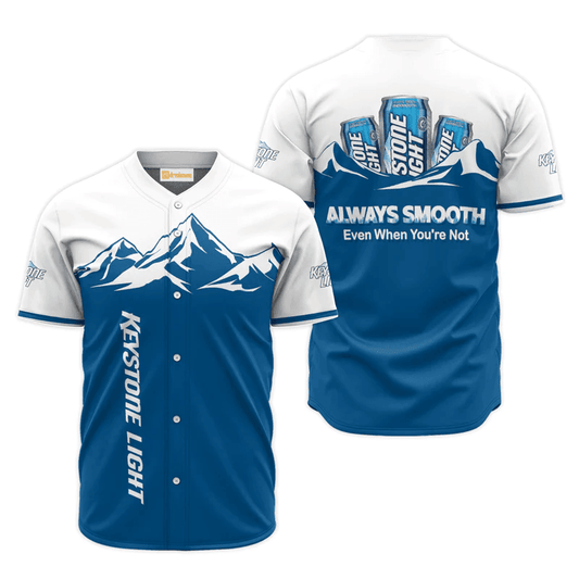Keystone Light Always Smooth Even When You're Not Jersey Shirt