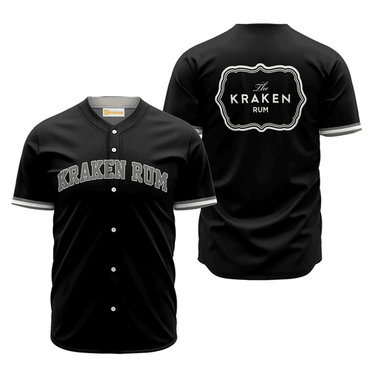 Kraken Rum Black Basic Jersey Shirt