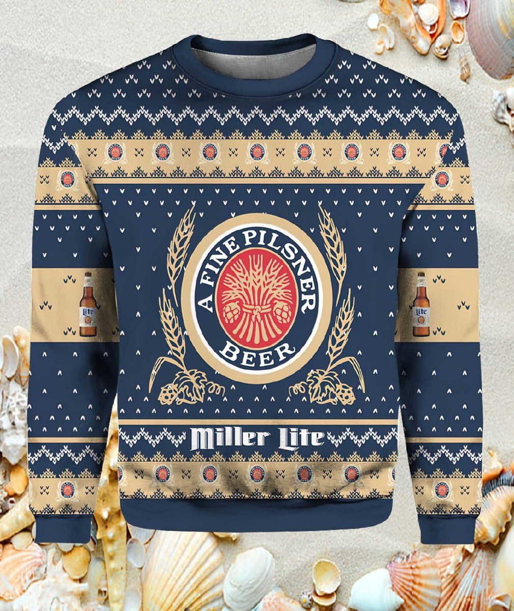 Getting Ready for Winter with Miller Lite Christmas Sweaters - VinoVogue.com