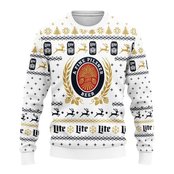 Holiday Fashion: Miller Lite Christmas Sweaters You Need - VinoVogue.com