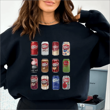 Fashion Guide: How to Style a Dr Pepper Sweatshirt - VinoVogue.com