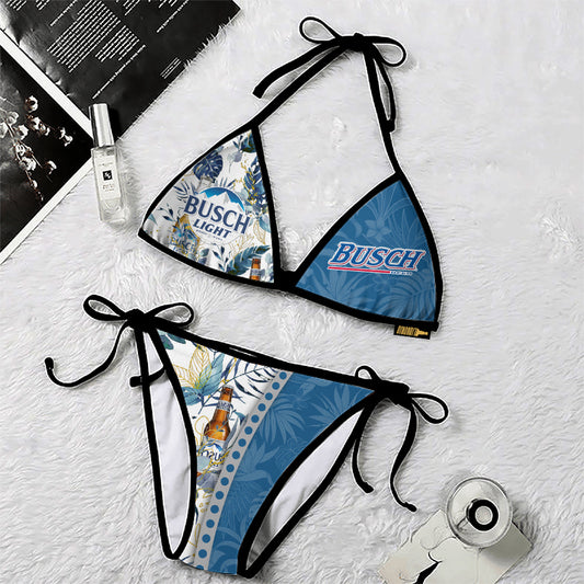 Busch Light Triangle Beach Bikini