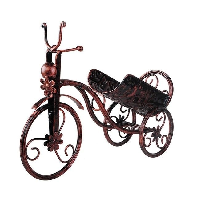 Wine Bottle Holders or Wall Mounted Wine Racks Dispenser Wine Bar Optical Metal bicycles - VinoVogue.com