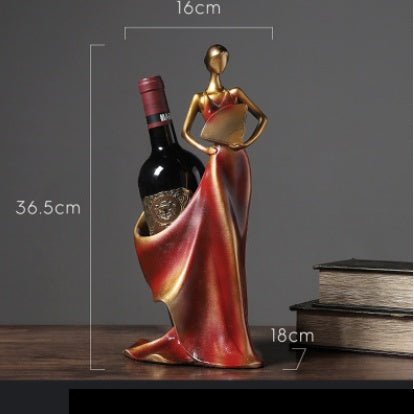 Beautiful girl model wine rack - VinoVogue.com