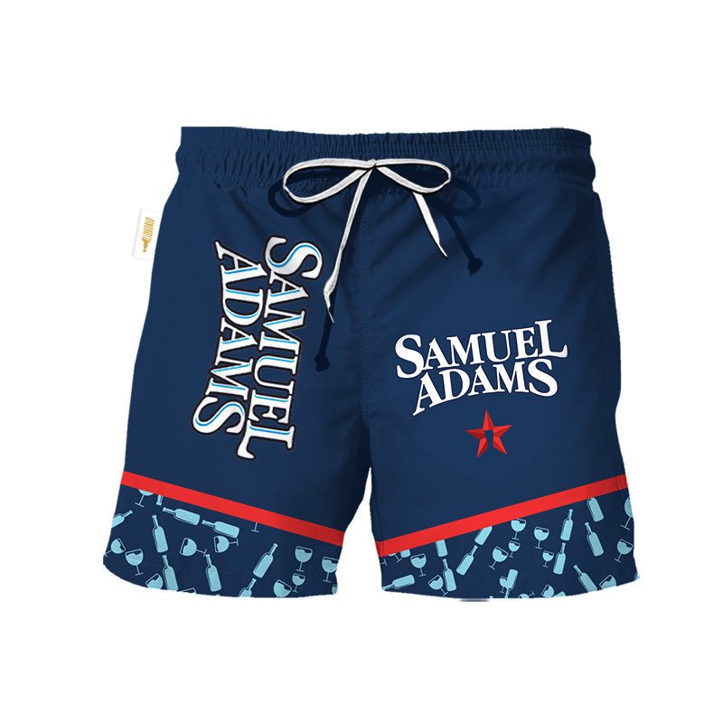 Samuel Adams Tropical Fern Swim Trunks - VinoVogue.com