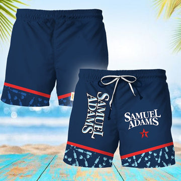 Samuel Adams Tropical Fern Swim Trunks - VinoVogue.com