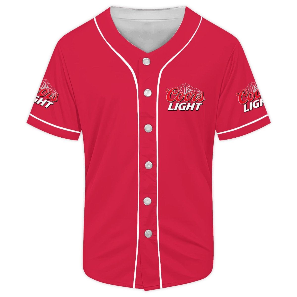 Born To Drink Coors Light Baseball Jersey - VinoVogue.com