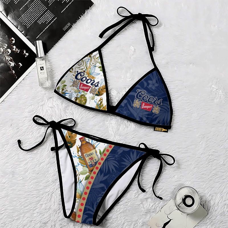 Coors Banquet Triangle Beach Bikini - VinoVogue.com