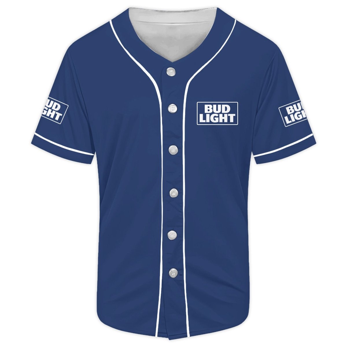 Born To Drink Bud Light Baseball Jersey - VinoVogue.com