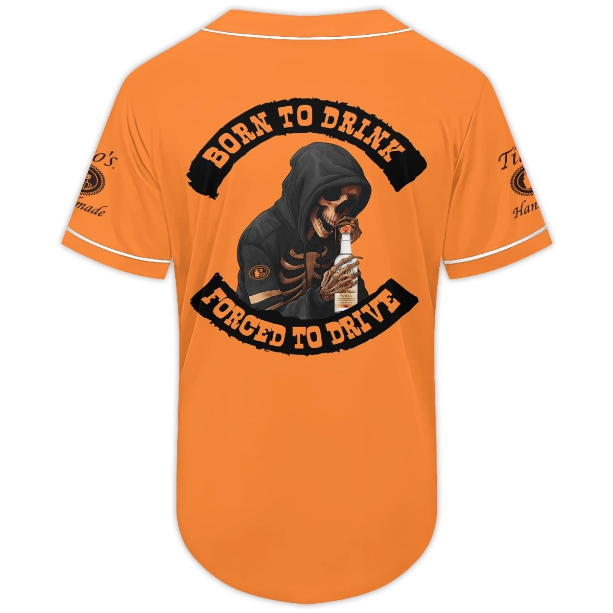 Born To Drink Tito's Baseball Jersey - VinoVogue.com