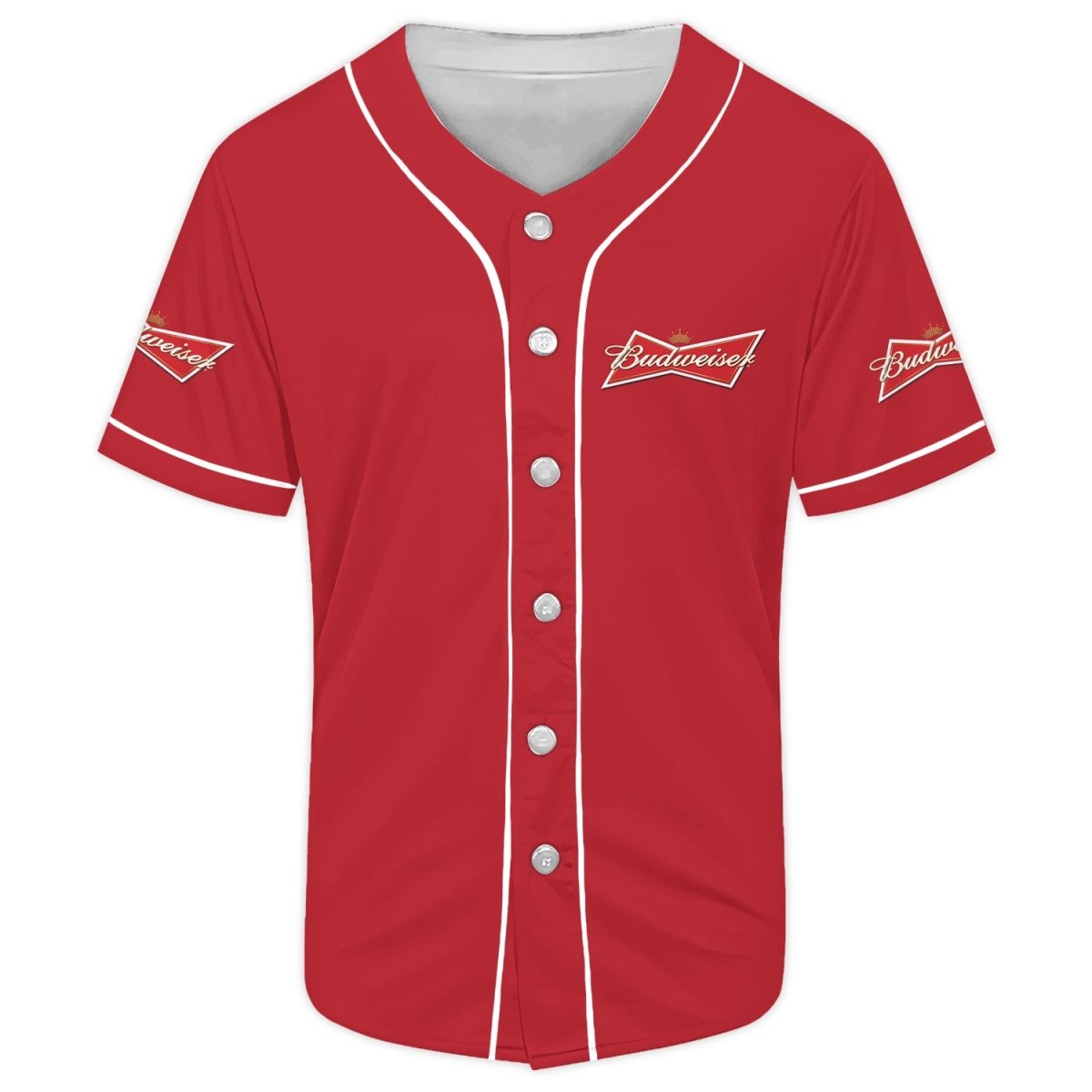 Born To Drink Budweiser Baseball Jersey - VinoVogue.com