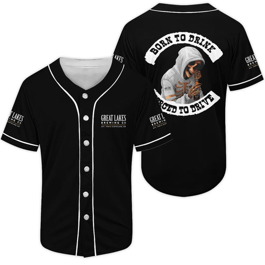 Born To Drink Great Lakes Baseball Jersey - VinoVogue.com