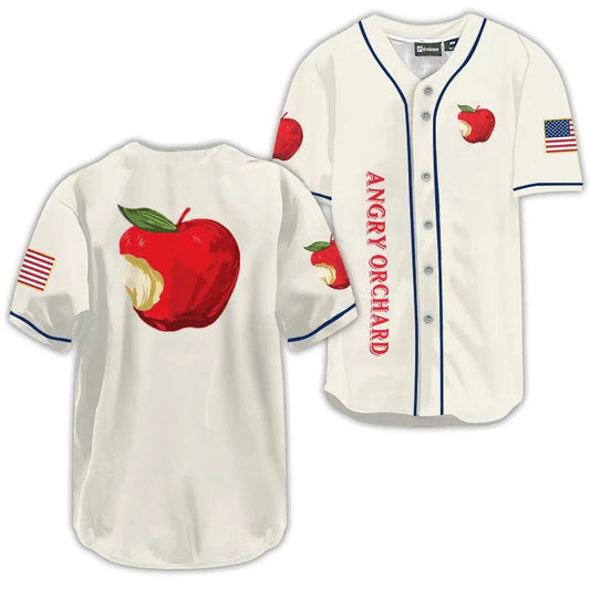 Angry Orchard USA Flag Baseball Jersey - VinoVogue.com