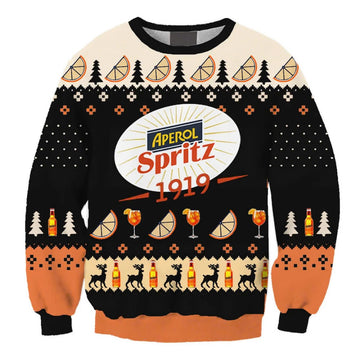 Aperol Spritz Ugly Sweater - VinoVogue.com