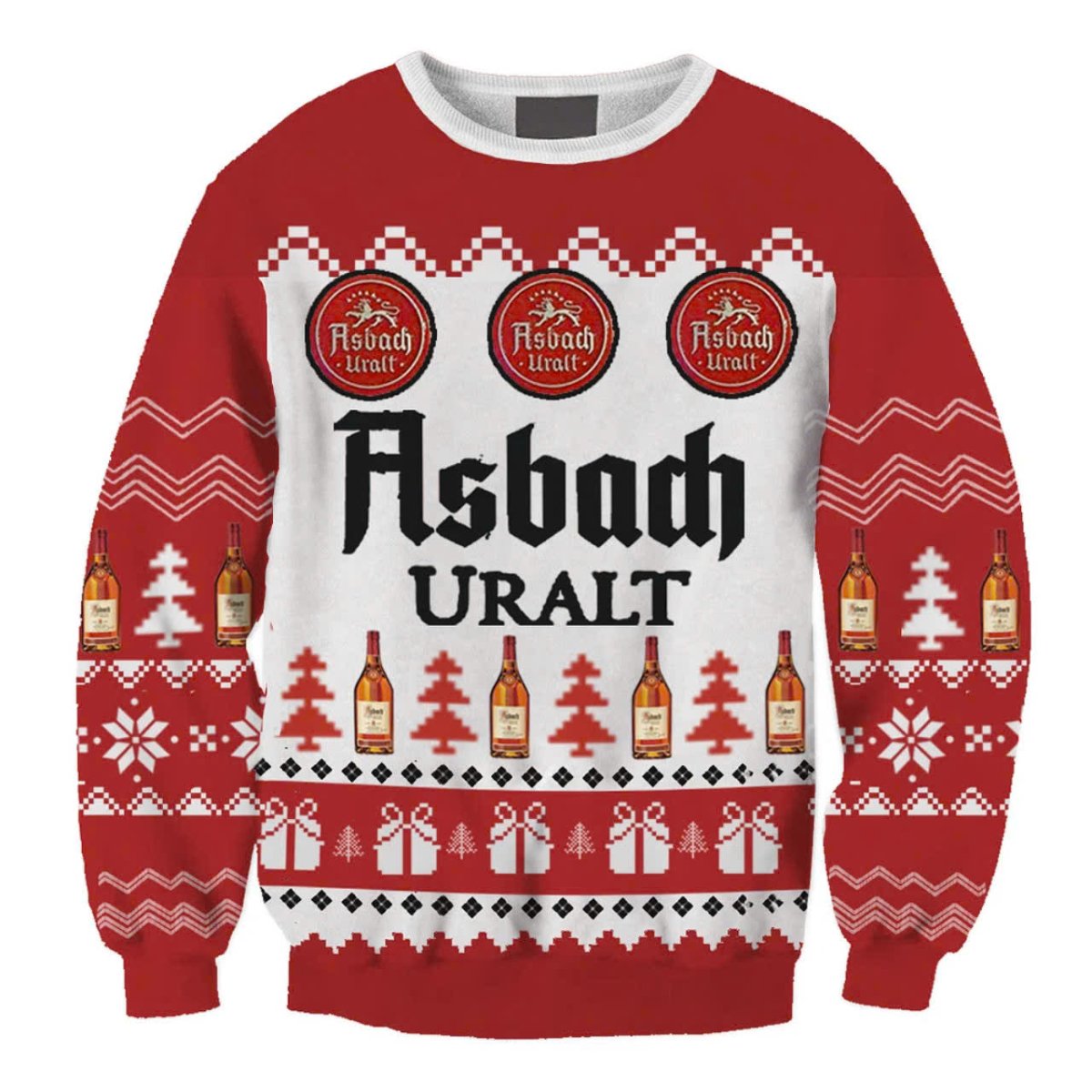 Asbach Uralt Christmas Ugly Sweater - VinoVogue.com