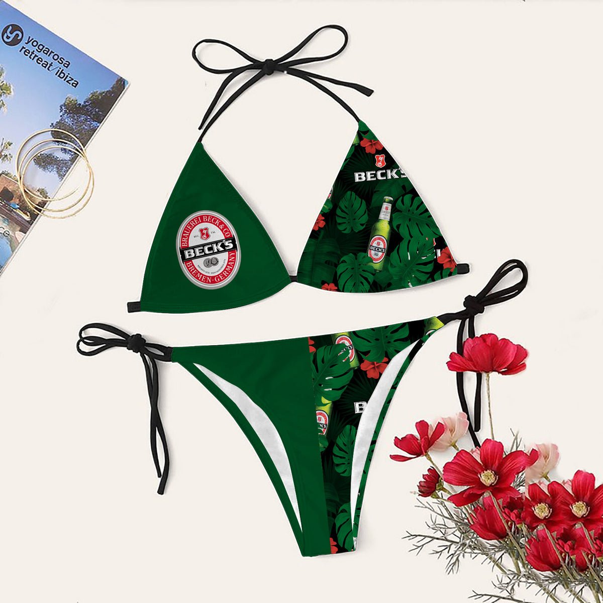 Beck's Triangle Beach Bikini - VinoVogue.com