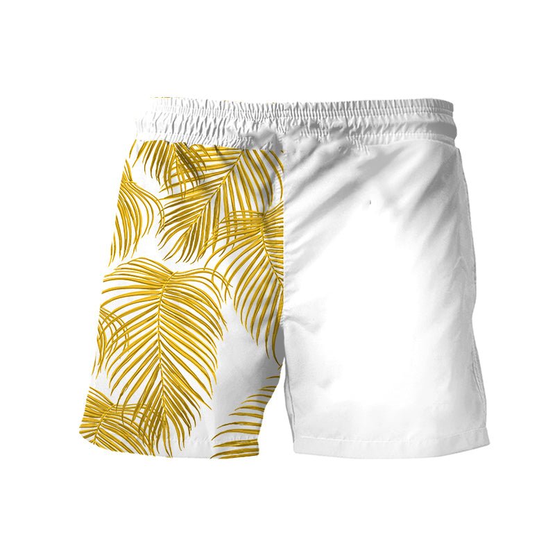 Corona Extra Tropical Fern Swim Trunks - VinoVogue.com