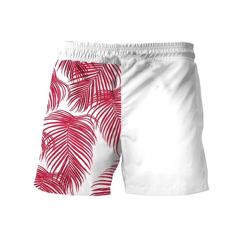 Coors Light Tropical Fern Swim Trunks - VinoVogue.com