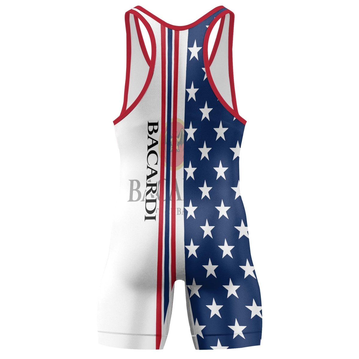 Bacardi Fourth Of July Wrestling Singlet - VinoVogue.com