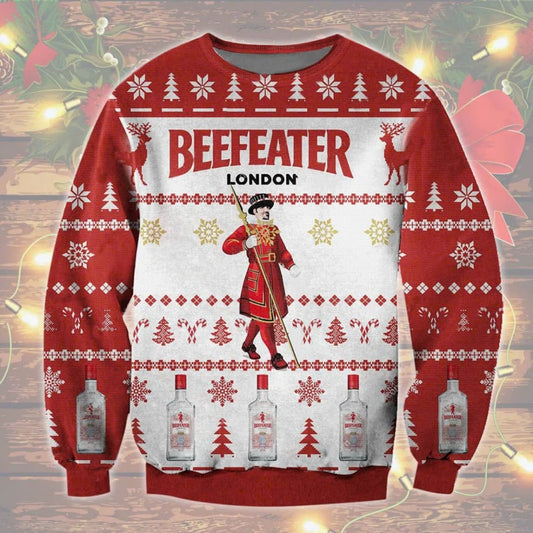 Beefeater Christmas Ugly Sweater - VinoVogue.com