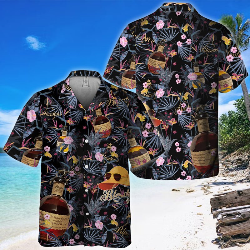 Brown Blanton's Floral Summer Hawaiian Shirt - VinoVogue.com