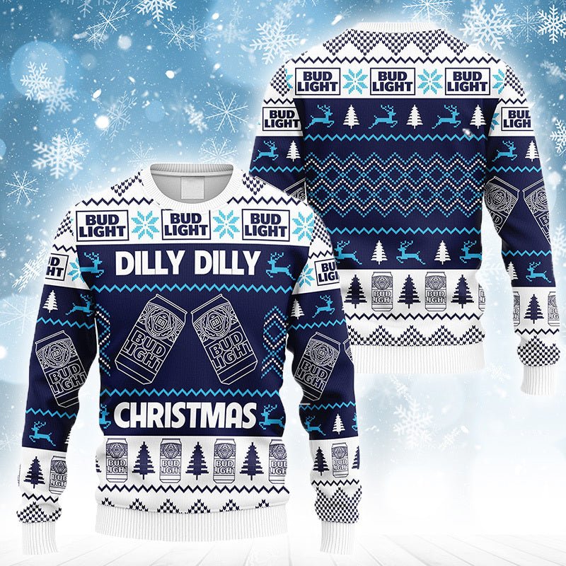 Bud Light Dilly Dilly Ugly Sweater - VinoVogue.com