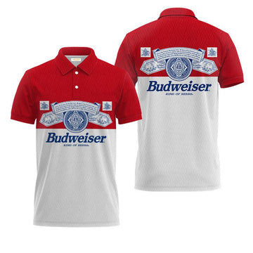 Budweiser Original Polo Shirt - VinoVogue.com